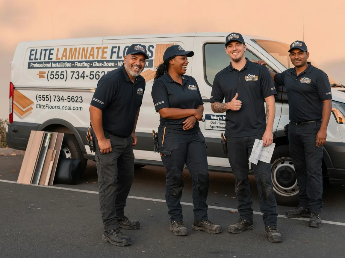 Laminate flooring installation company in Tad, WV